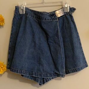 Vintage Route 66 Denim Skort